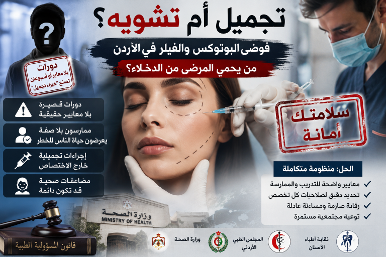 “البوتوكس والفيلر” تحت المجهر .. من يحمي الأردنيات من دخلاء التجميل؟