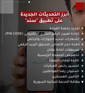 . تجديد الرخص وحجز الأضاحي.. تحديثات جديدة على تطبيق سند