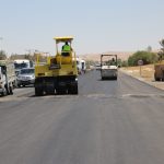 وزير الأشغال يتفقد طريق الرمثا جابر