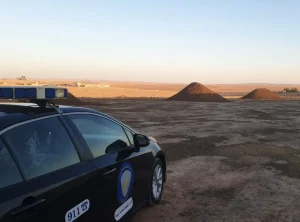 ضبط 1200 طن من السماد العضوي غير المعالج في الموقر