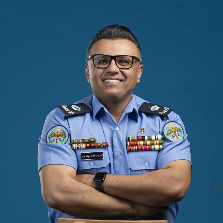 تهنئة للرائد محمد سليمان الربيحات