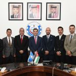 أعضاء الهيئة الإدارية لاتحاد طلبة جامعة العلوم والتكنولوجيا يؤدّون القسم القانوني