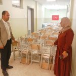 الحوامدة يتابع استعدادت المديرية لاستقبال العام الدراسي الجديد