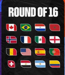 المنتخبات المتأهلة إلى دور الـ16 من كأس العالم 2026 .. مواجهات نارية مرتقبة