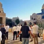 مستوطنون يقتحمون الأقصى تزامنا مع ما يسمى (ذكرى خراب الهيكل)