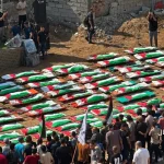 غزة تستعد لأكبر جنازة جماعية في تاريخها  