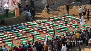 غزة تستعد لأكبر جنازة جماعية في تاريخها  