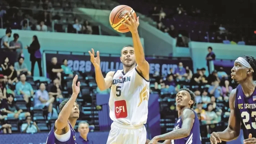 خسارة ثانية لمنتخب السلة الأردني في بطولة ويليام جونز