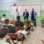 الحوامدة يتابع انتظام الدراسة
