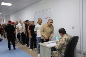 الجيش يباشر إجراءات الفحوصات الطبية للدفعة الثالثة من خدمة العلم