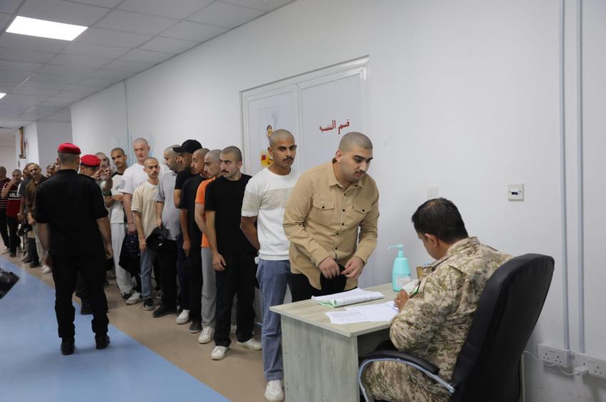 الجيش يباشر إجراءات الفحوصات الطبية للدفعة الثالثة من خدمة العلم