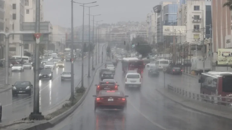 الأردن على موعد مع أجواء ماطرة ورعدية.. 13 دولة عربية تحت تأثير الحالة الجوية