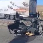 3 وفيات وإصابات بحادث سير مروع على الطريق الصحراوي – أسماء وصور