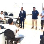 الحوامدة يتفقد مدرسة أبي تمام.