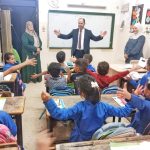 الحوامدة يتابع سير العملية التعليمية في مدارس البويضة.