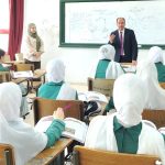 الحوامدة يتابع سير العملية التعليمية في مدرسة جمانة
