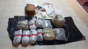 الجيش الأردني يعلن إحباط محاولة تهريب كمية من المخدرات بواسطة بالونات موجّهة