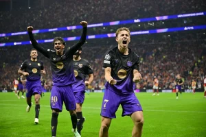 دوري ابطال اوروبا: برشلونة يكتسح غلطة سراي وفايكينغ يصدم البايرن