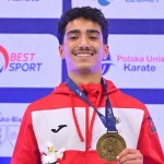 انجاز اردني جديد .. النجار يتوج بذهبية العالم للكراتيه