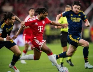 دوري ابطال اوروبا: التعادل يحسم قمة البايرن وارسنال وريال مدريد لا يرحم لايبزيغ