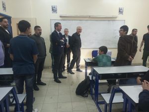 مدارس جرش تجسد قيم الديمقراطية والانتماء الوطني في انتخابات المجالس البرلمانية الطلابية