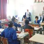 الحوامدة يتفقد مدرسة ميمونة الأساسية للبنات.
