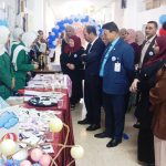 الحوامدة يفتتح معرض اليوم العالمي للكيمياء في ثانوية بنات الطرة